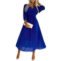 Elegant Chiffongkjole for Kvinner – Lett & Silkemyk Komfort