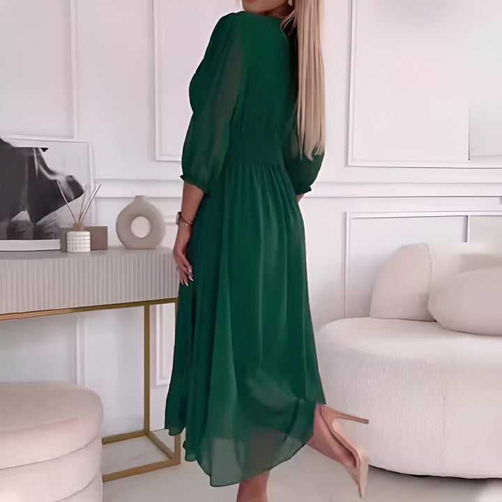 Elegant Chiffongkjole for Kvinner – Lett &amp; Silkemyk Komfort