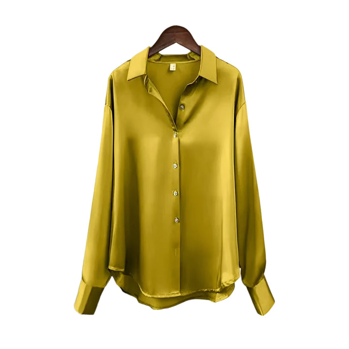 Damebluse med Reverskrage – Elegant og Komfortabel