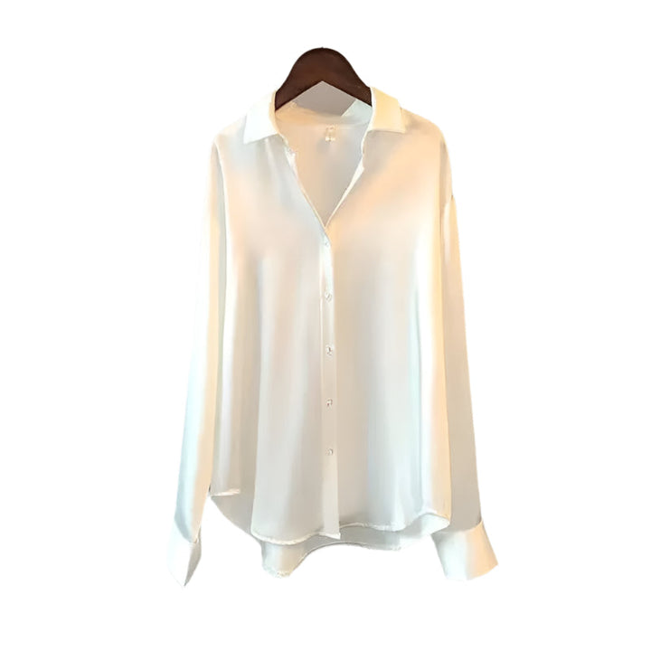 Damebluse med Reverskrage – Elegant og Komfortabel