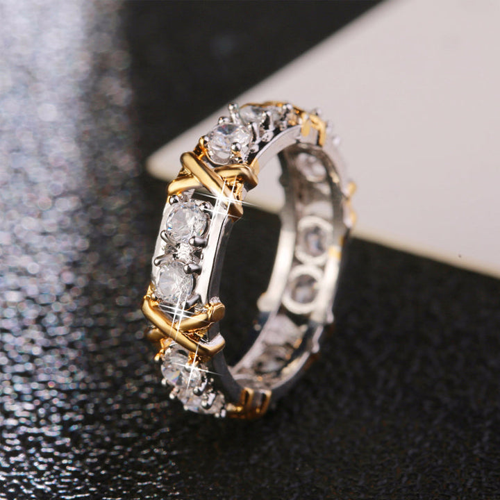Dichroic Zirkonring - Elegant evighetsdesign