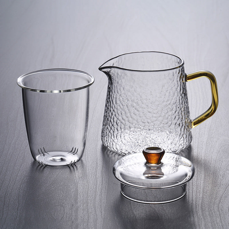 Elegant Tekanne i Glass med Infuser for Perfekte Teøyeblikk