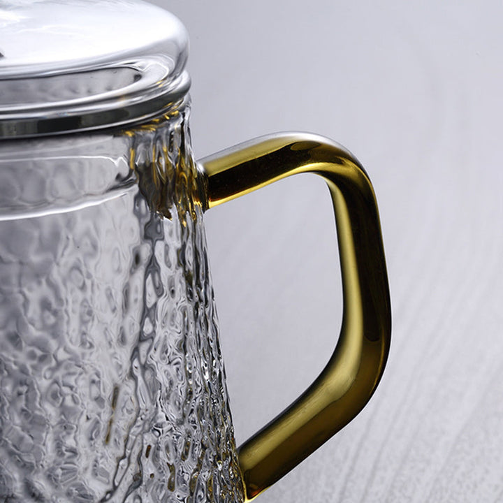 Elegant Tekanne i Glass med Infuser for Perfekte Teøyeblikk