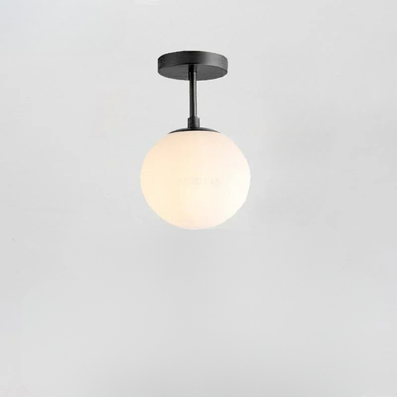 Elegant Glasskule Taklampe – Moderne Belysning for Hjemmet
