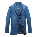 Herre Avslappet Blazer – Allsidig og Komfortabel Stil