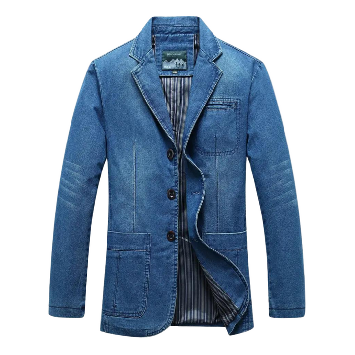 Herre Avslappet Blazer – Allsidig og Komfortabel Stil