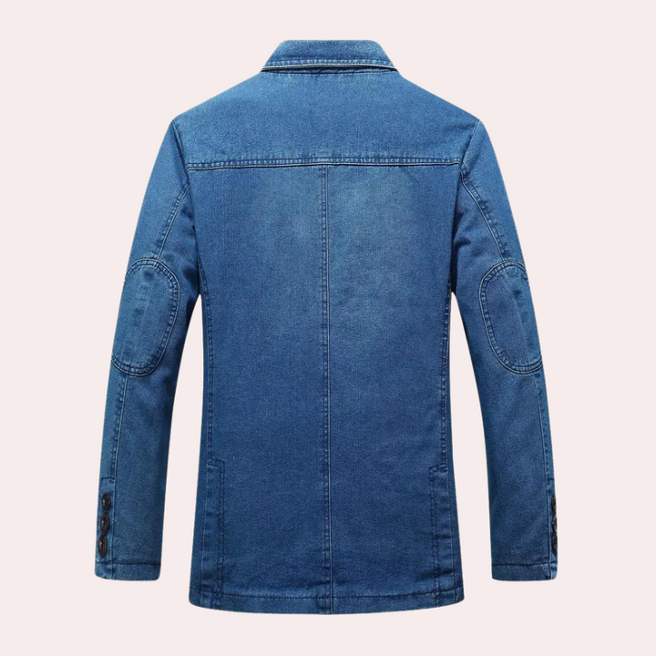 Herre Avslappet Blazer – Allsidig og Komfortabel Stil