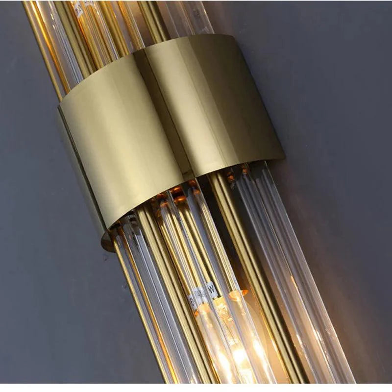 Elegant Krystall Vegglampe med LED