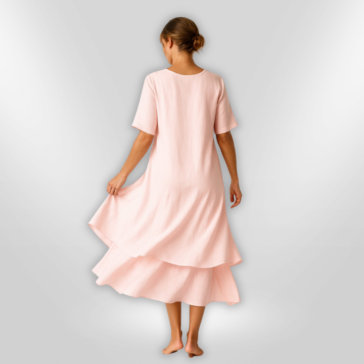 Elegant Kvinne Robe i Lett Bomull for Maksimal Komfort