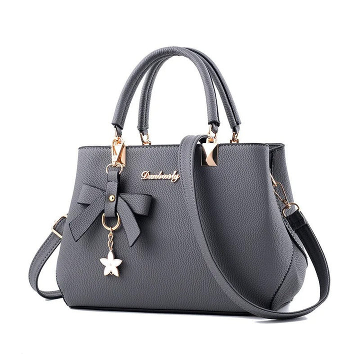 Elegant Messenger-veske for Kvinner med Blomsterdekor