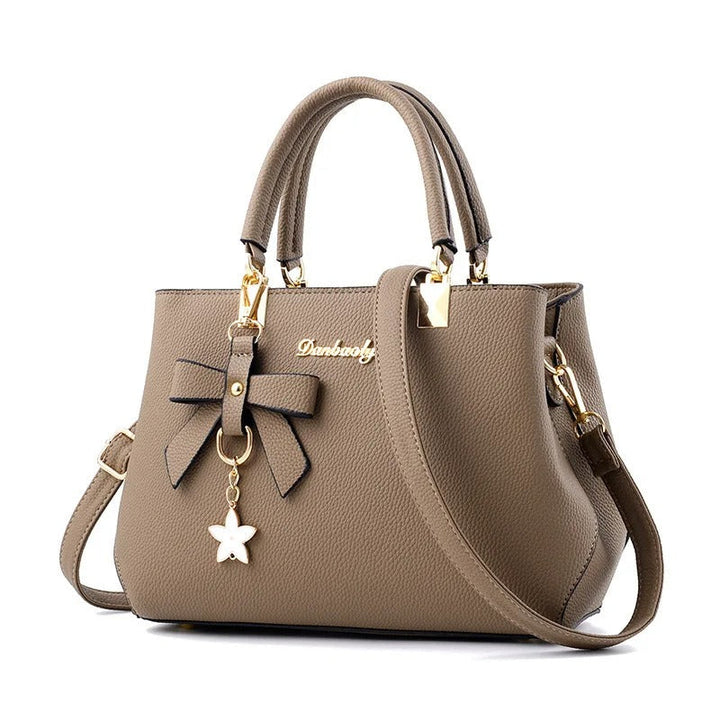 Elegant Messenger-veske for Kvinner med Blomsterdekor