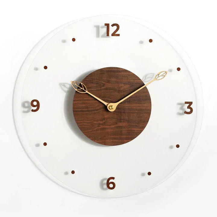 Elegant Minimalistisk Veggklokke Ø30 cm