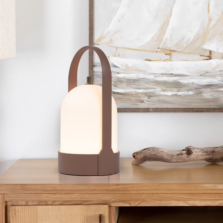 Moderne oppladbar lampe - Bærbar og dimbar LED-lykt