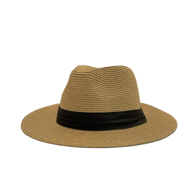 Dame Panama Hatt – Elegant og Pakkbar Solskjerm
