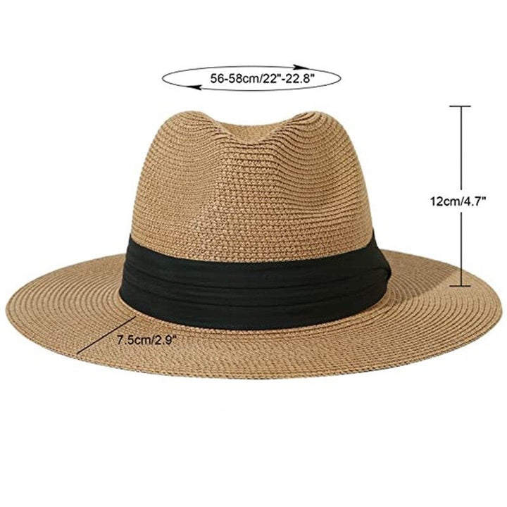 Dame Panama Hatt – Elegant og Pakkbar Solskjerm