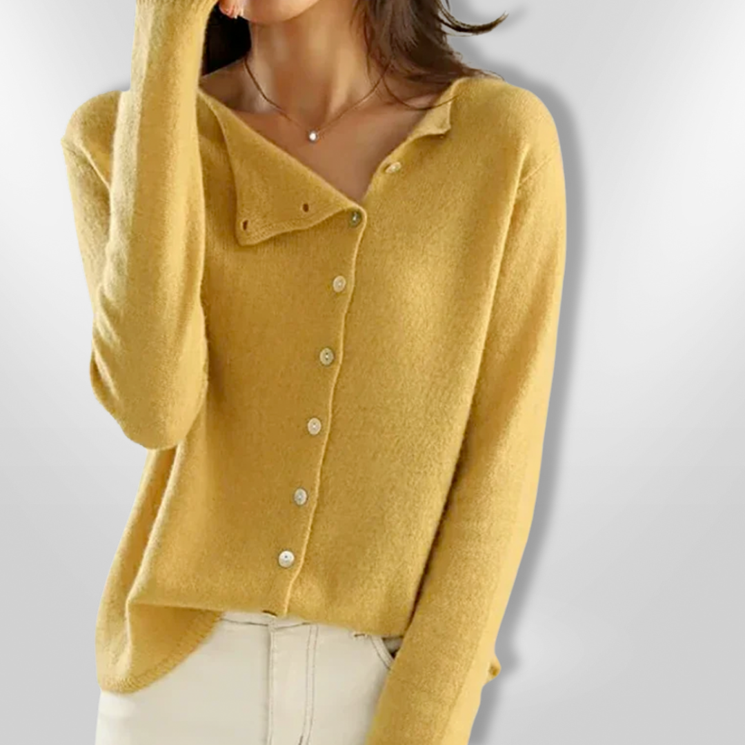 Dame Åpen Cardigan – Tidløs Eleganse for Hverdag og Fest