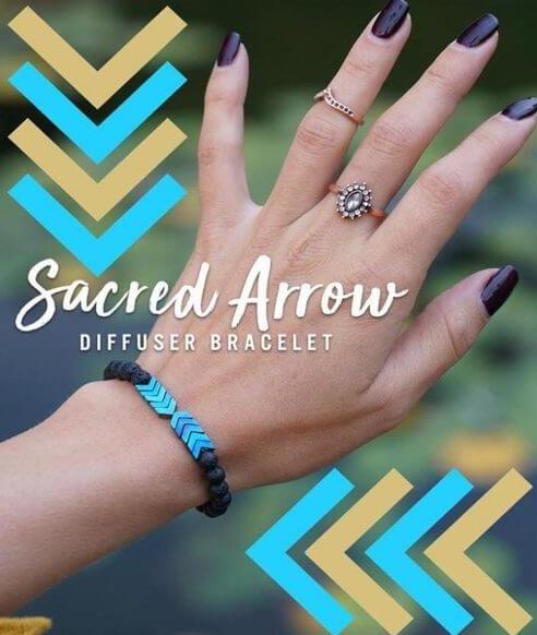 Sacred Arrow Diffuser Armbånd for Kvinner