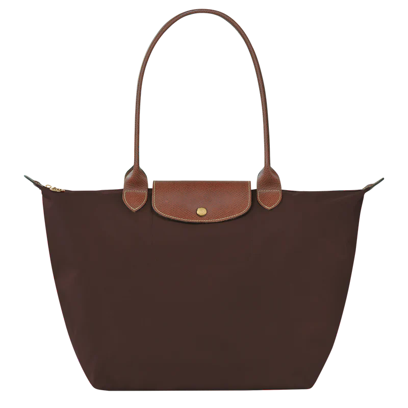 Dame Struktureret Shopper Taske med Justerbar Skulderrem