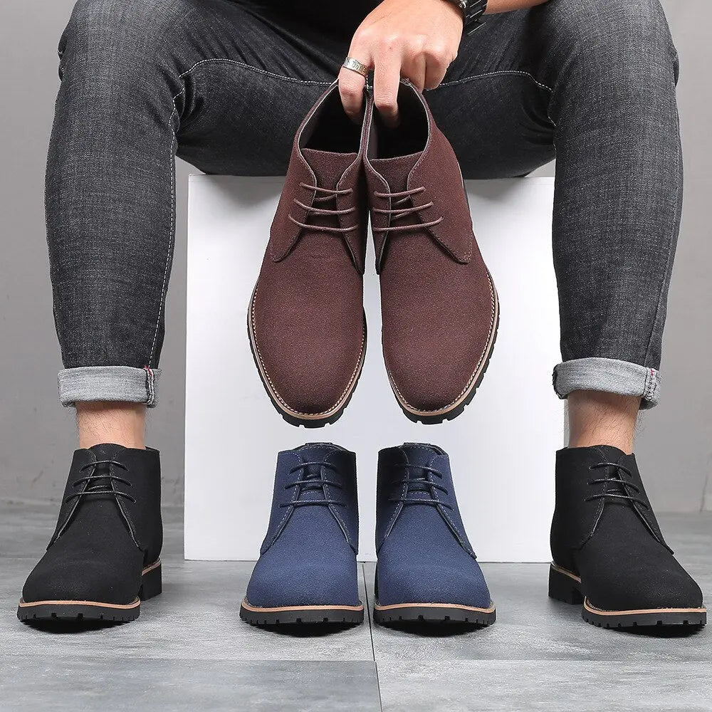 Herresko med Elegant Slip-On Design for Komfort