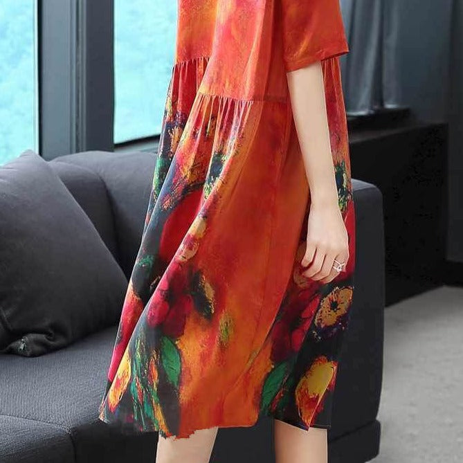 Elegant damekjole i myk
