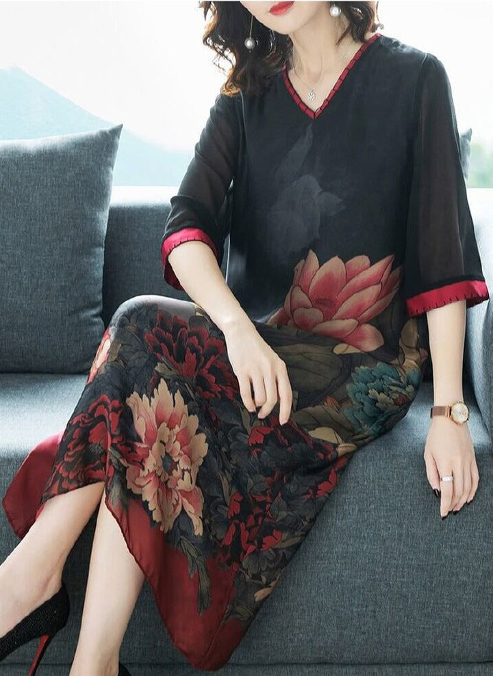 Elegant damekjole i myk