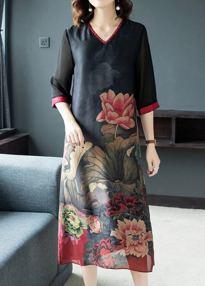 Elegant damekjole i myk