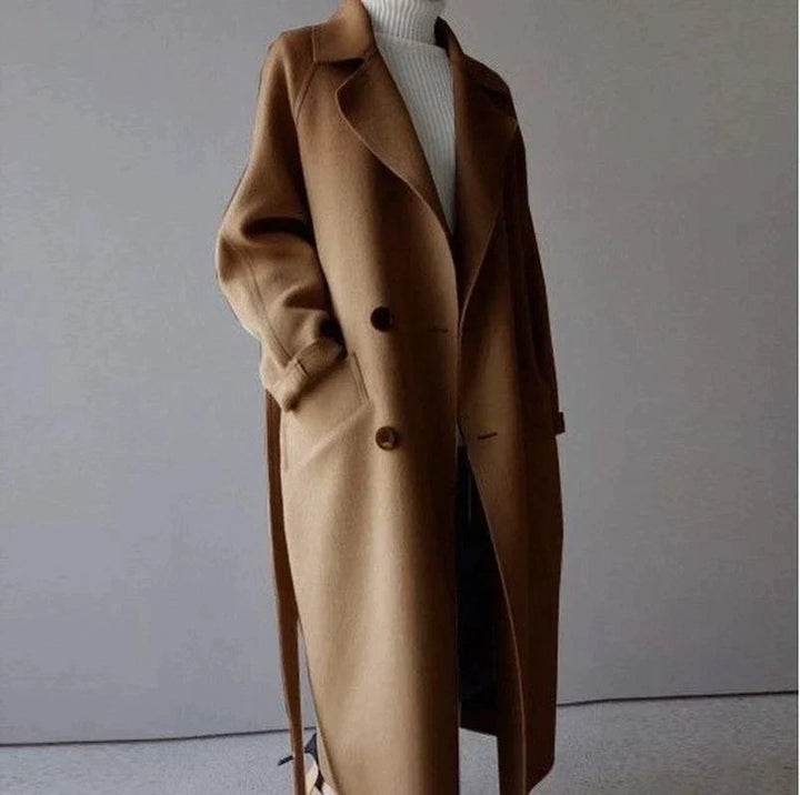 Stilren Kåpe for Kvinner – Varm og Elegant