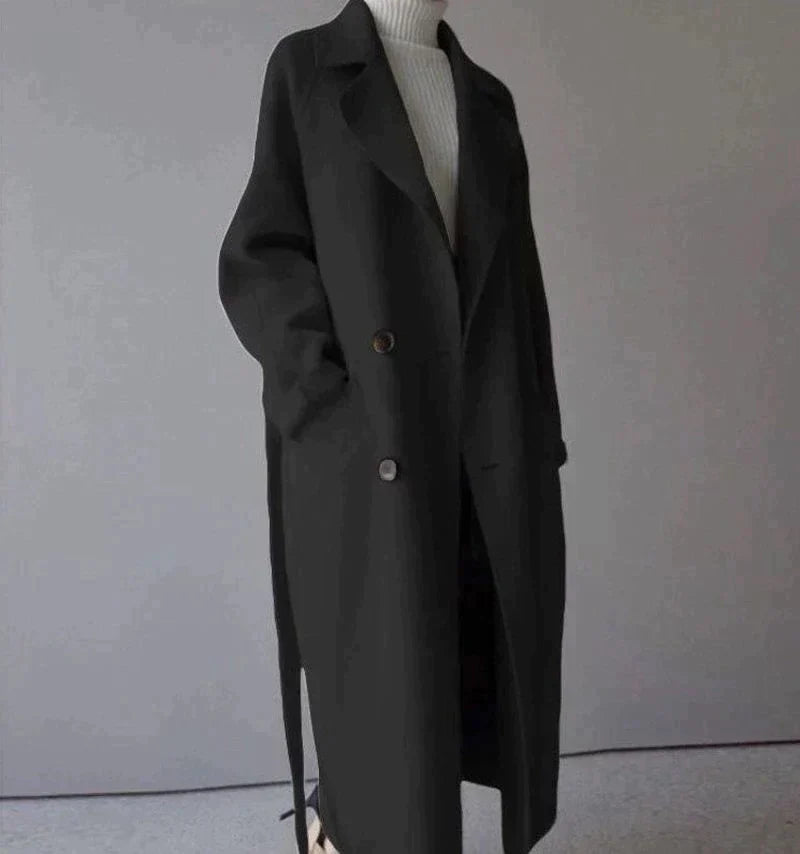 Stilren Kåpe for Kvinner – Varm og Elegant