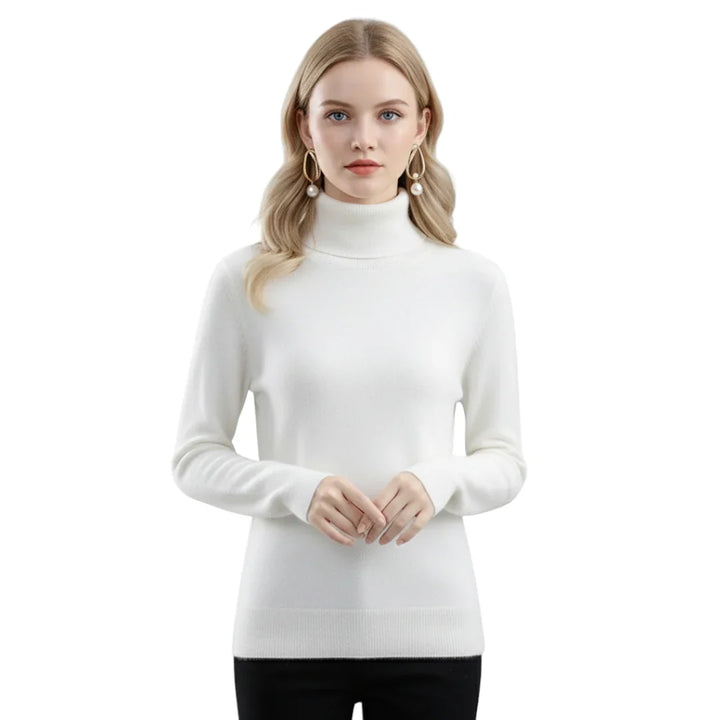 Elegant Strikket Genser for Kvinner – Varm og Komfortabel