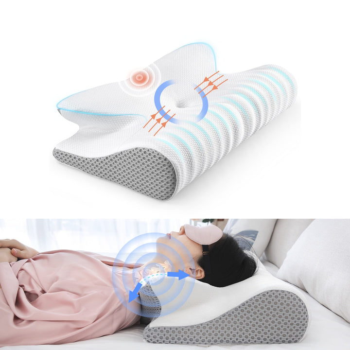 Komfortabel Nakkepute i Memory Foam - Støtte for Bedre Søvn