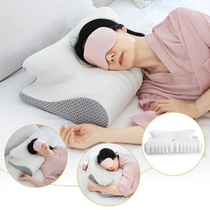 Komfortabel Nakkepute i Memory Foam - Støtte for Bedre Søvn