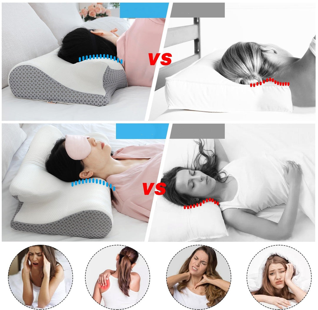 Komfortabel Nakkepute i Memory Foam - Støtte for Bedre Søvn