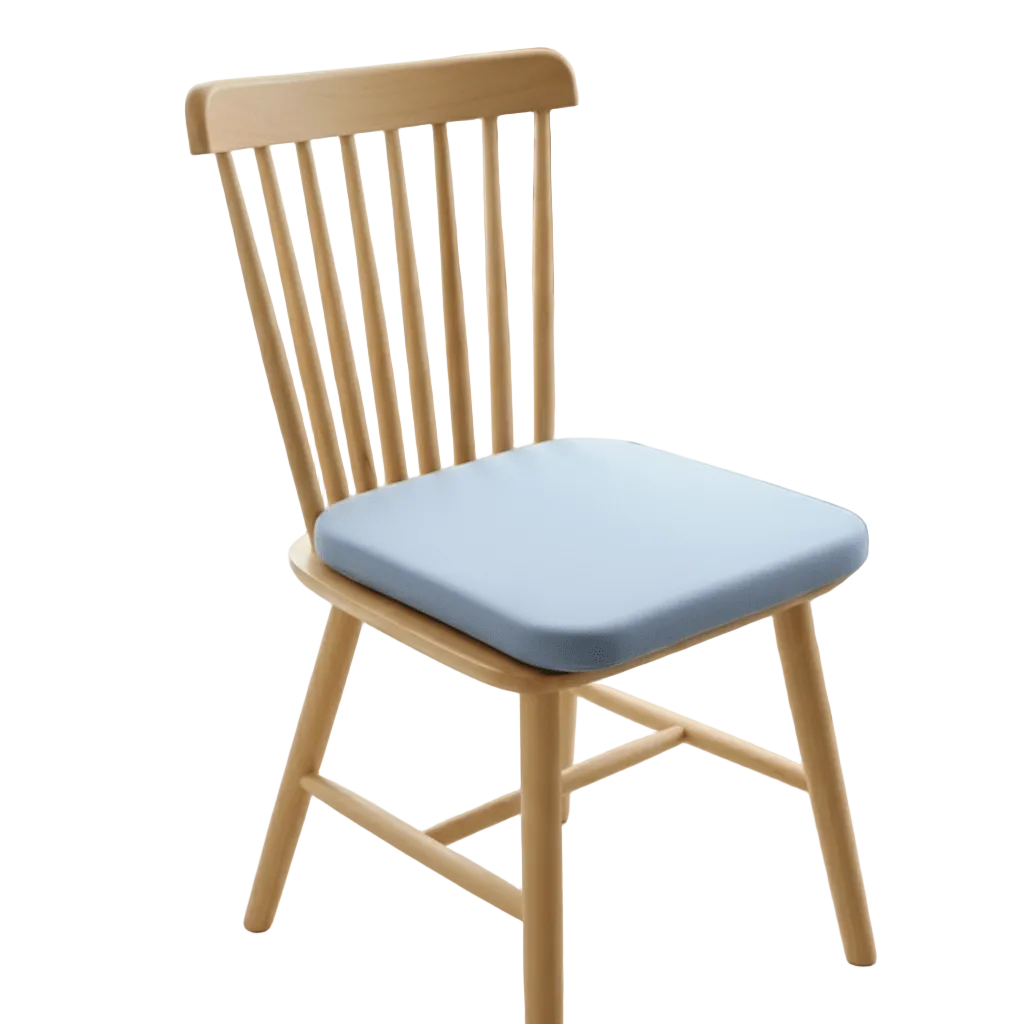 Ergonomisk Sittepute i Minneskum for Haleben og Korsrygg