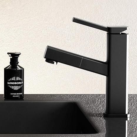 Ettgreps Badekarkran med Uttrekkbar Dusj for Enkel Bruk