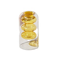 Fargerik Glassvase med Skandinavisk Design