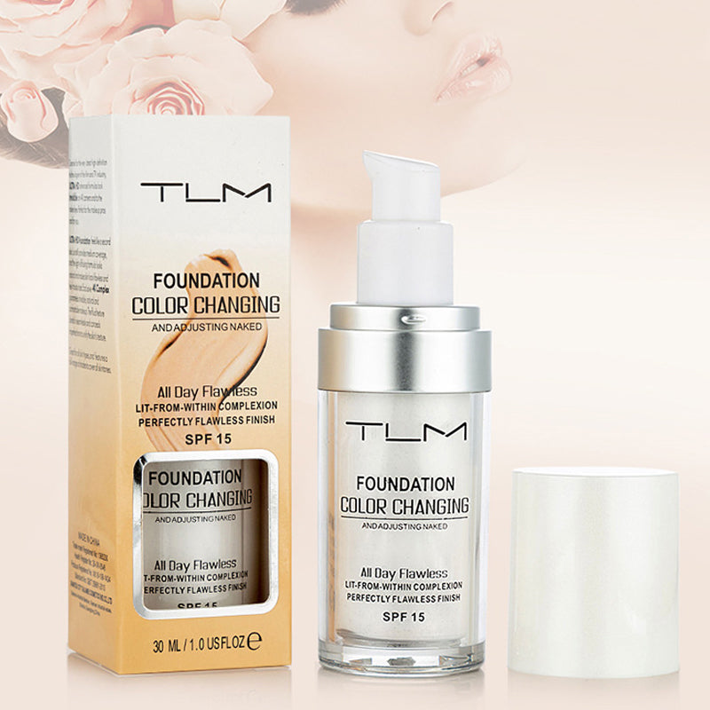 Fargeskiftende Foundation | For Moden Hud - Naturlig Finish