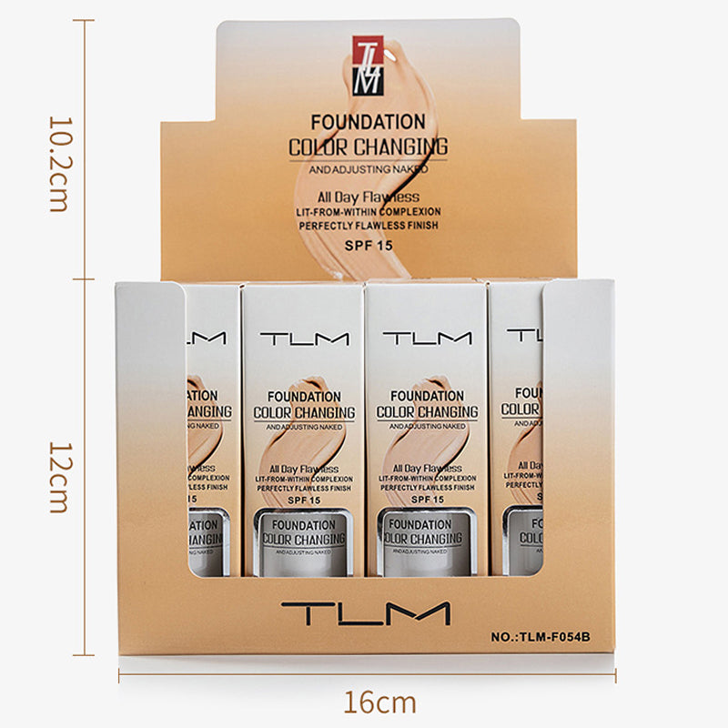 Fargeskiftende Foundation | For Moden Hud - Naturlig Finish