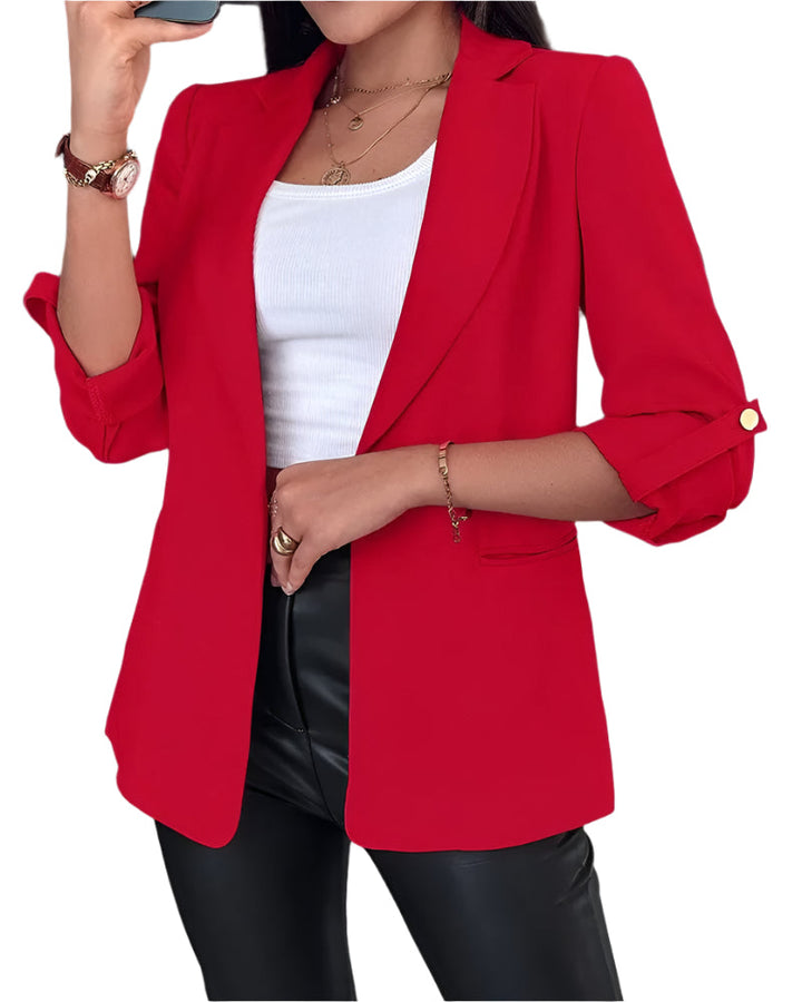 Figurnær Cardiganblazer for Kvinner – Elegant og Allsidig Stil