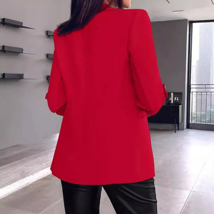 Figurnær Cardiganblazer for Kvinner – Elegant og Allsidig Stil