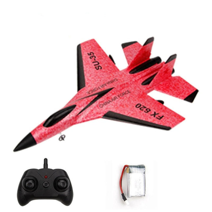 Fjernstyrt kampflymodell for barn og voksne