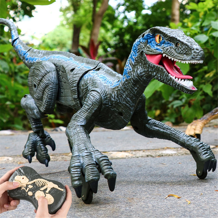 RC Dinosaur Leke for Barn - Realistisk og Interaktiv