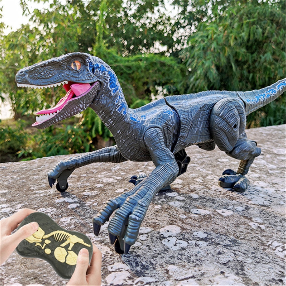 RC Dinosaur Leke for Barn - Realistisk og Interaktiv