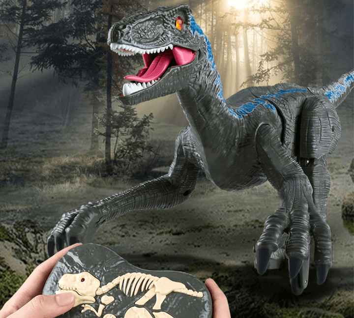 RC Dinosaur Leke for Barn - Realistisk og Interaktiv
