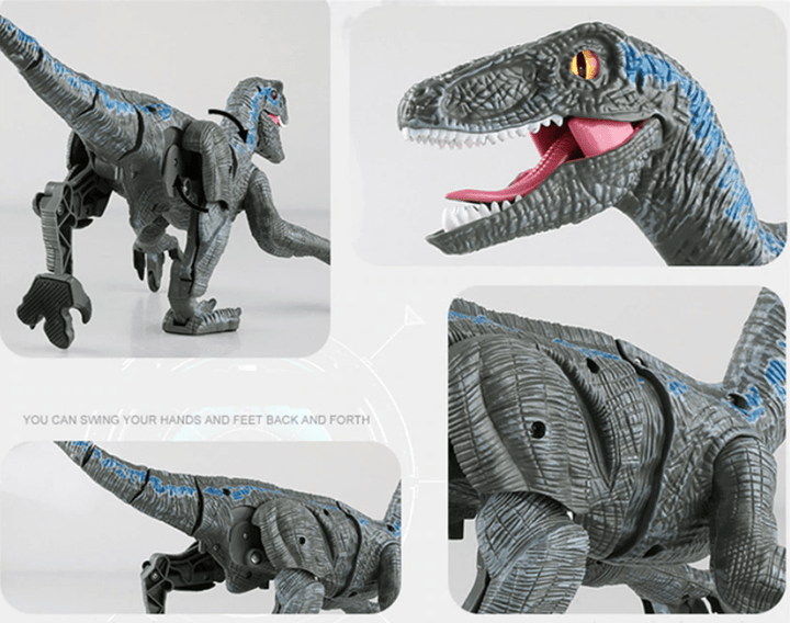 RC Dinosaur Leke for Barn - Realistisk og Interaktiv