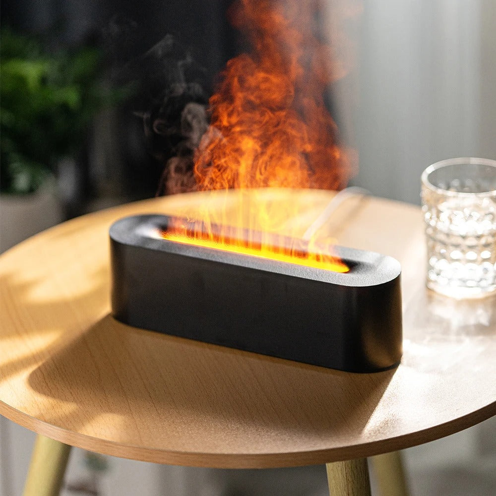 Flamme Luftfukter og Aromadiffusor – For En Koselig Atmosfære