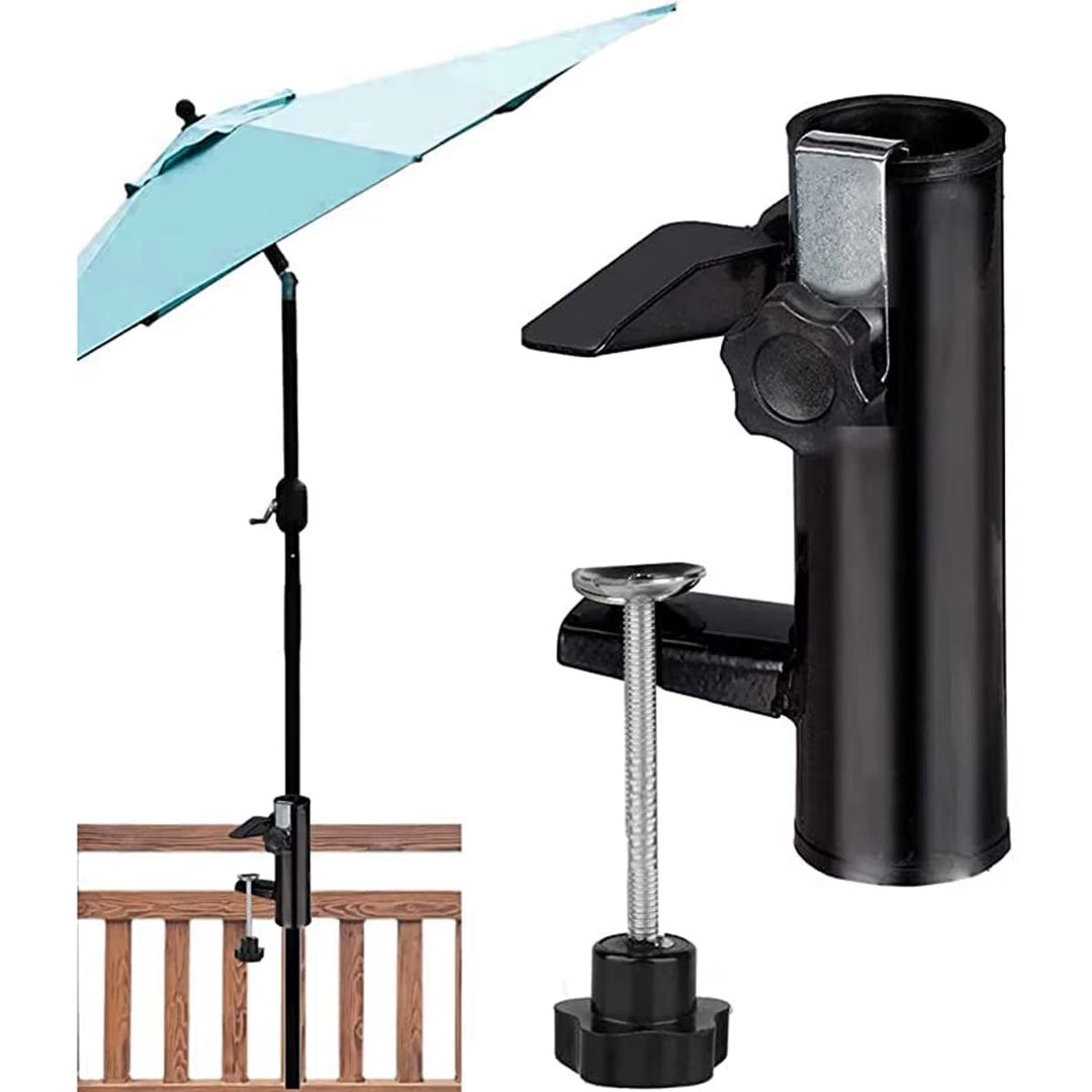 Flerfunksjonell Parasollholder for Balkong og Terrasse