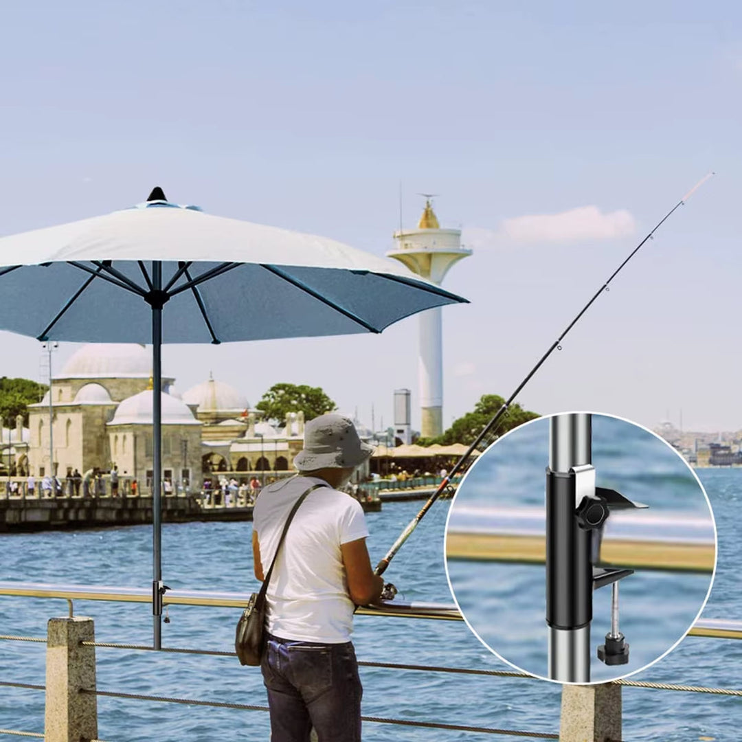 Flerfunksjonell Parasollholder for Balkong og Terrasse