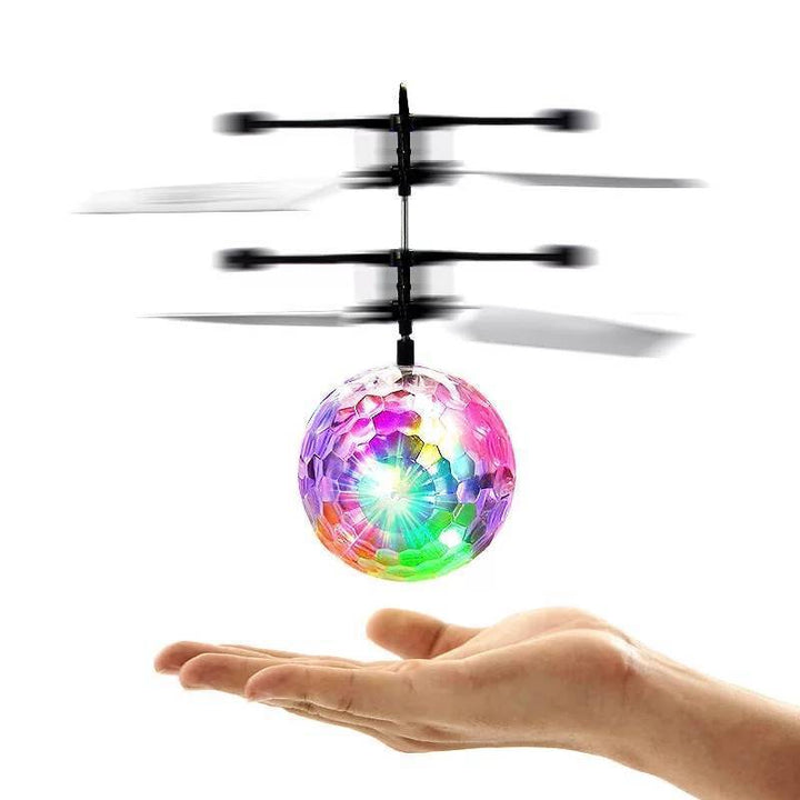 Flygende LED Helikopterball Drone med Induksjon for Barn