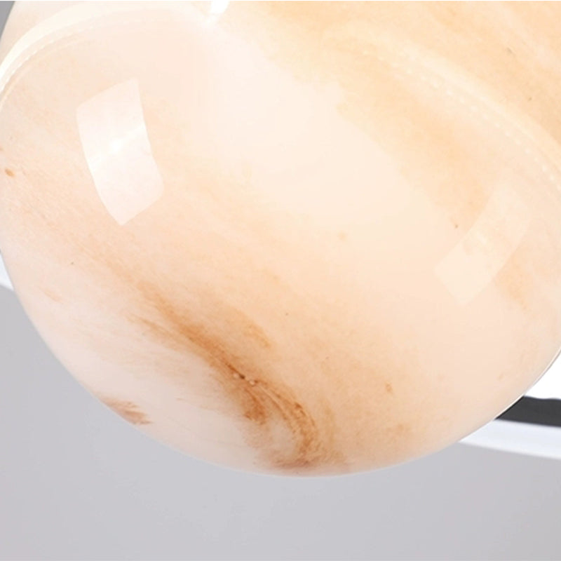 Moderne LED Pendellampe – Futurisk Planetdesign