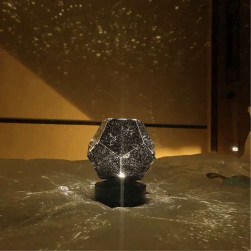 Galaxy-projektor for stjernehimmel hjemme